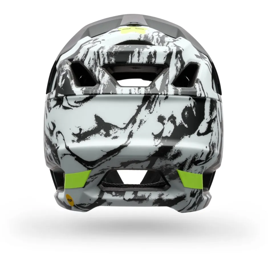 Downhill Helmen < FOX Racing FOX Proframe MIPS Integraalhelm voor kinderen - Thrive - wit