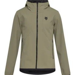 Regenjassen|Mtb-Jacks < FOX Racing FOX Ranger Fire Hoodie Heren - adobe