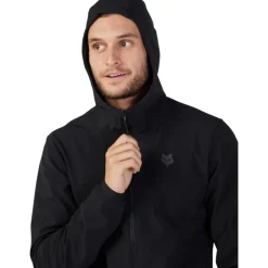 Regenjassen|Mtb-Jacks < FOX Racing FOX Ranger Fire Hoodie Heren - adobe