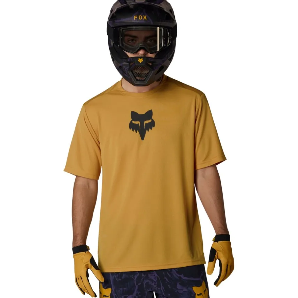 FOX Ranger Head MTB Fietsshirt Heren - bronze