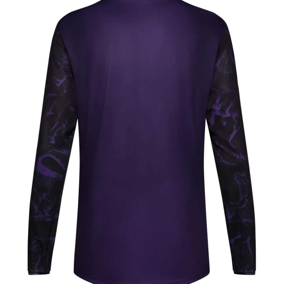 FOX Ranger Image Print MTB-shirt met lange mouwen voor kinderen - plum