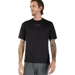 FOX Ranger Moth MTB Fietsshirt Heren - Wordmark - zwart
