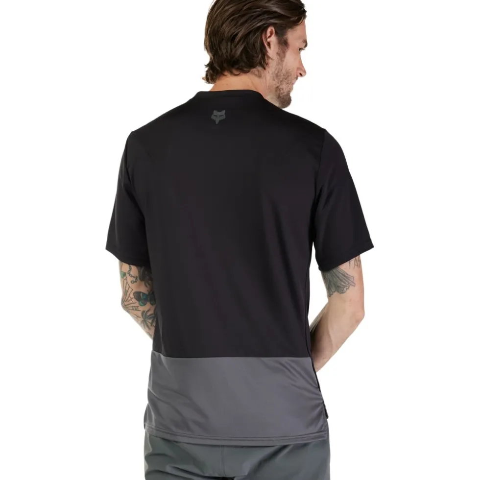 FOX Ranger Moth MTB Fietsshirt Heren - Wordmark - zwart