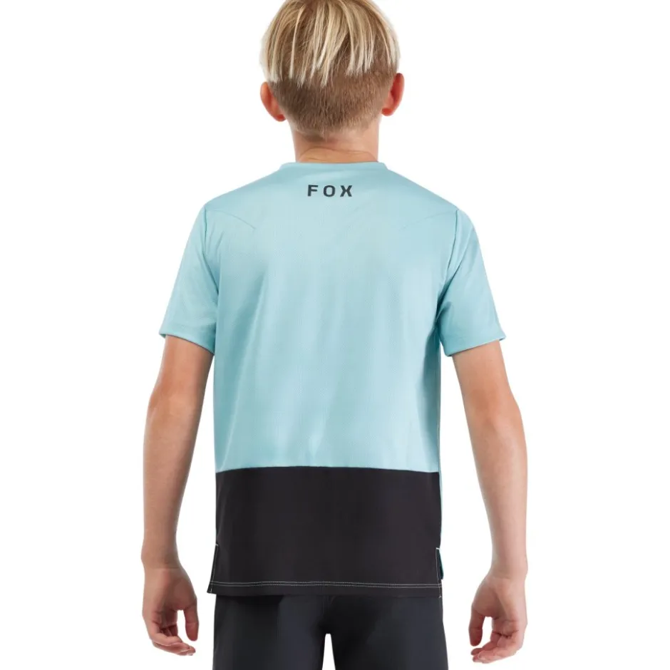 Shirts Kinderen < FOX Racing FOX Ranger MTB Fietsshirt Kinderen - Fox Head - berry