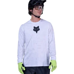 FOX Ranger MTB Fietsshirt met lange mouwen Heren - Lunar SE - white