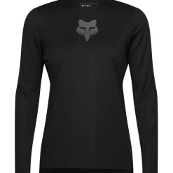 FOX Ranger MTB Fietsshirt met lange mouwen Dames - Fox Head - zwart