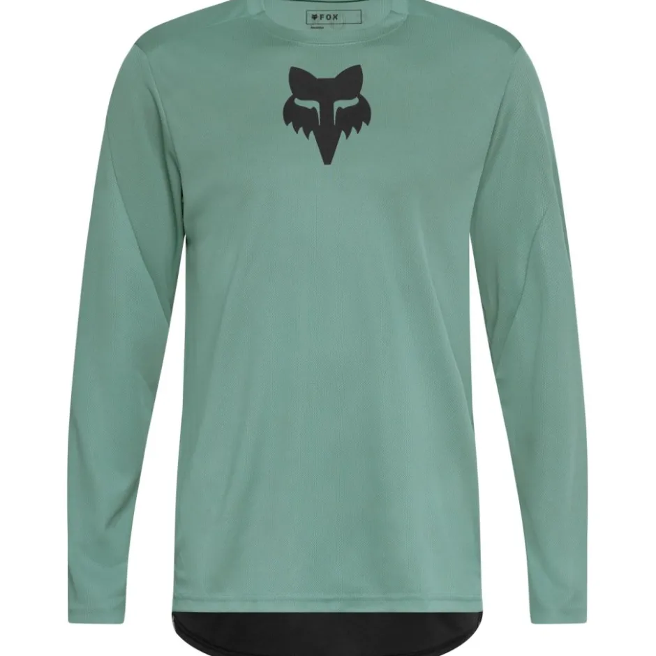 Mtb-Shirts < FOX Racing FOX Ranger TB Fiethirt et lange ouwen Heren - Fox Head - pine