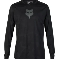FOX Ranger TruDri Herenshirt met lange mouwen - zwart