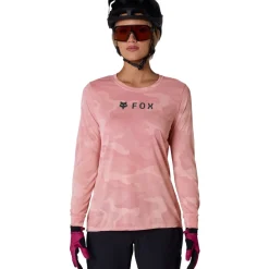 FOX Ranger TruDri mtb-shirt met lange mouwen voor dames - berry