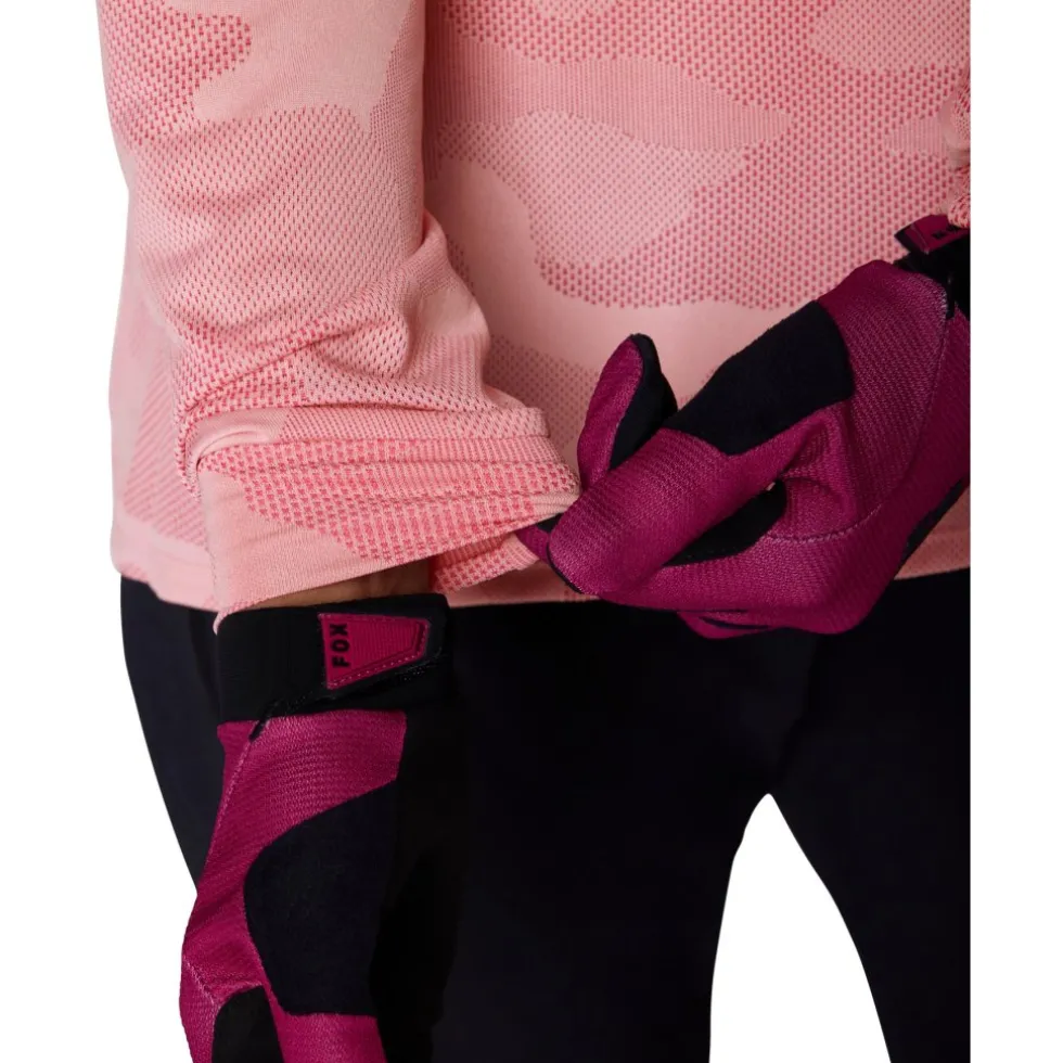 FOX Ranger TruDri mtb-shirt met lange mouwen voor dames - berry
