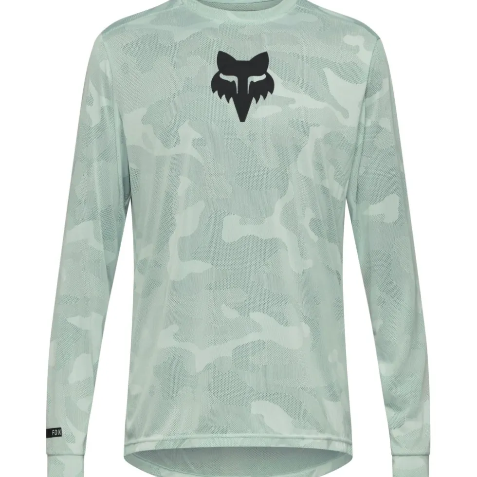 FOX Ranger TruDri mtb-shirt met lange mouwen voor heren - frost
