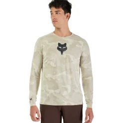 FOX Ranger TruDri mtb-shirt met lange mouwen voor heren - coral