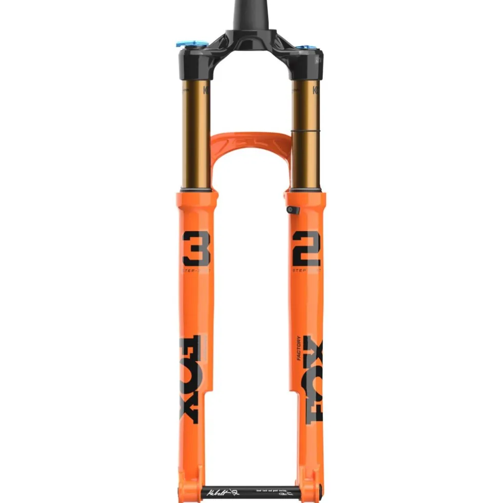 FOX 32 Step-Cast Voorvork - Factory | FLOAT | GRIP SL - 29" | 100mm | 15x110mm - Shiny Orange