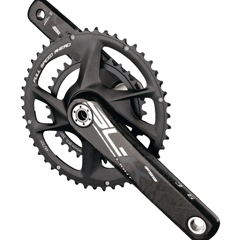 FSA SL-K Modular Supercompact - BB386EVO - Carbon Crankset 2x10/11-speed - 46/30 Teeth