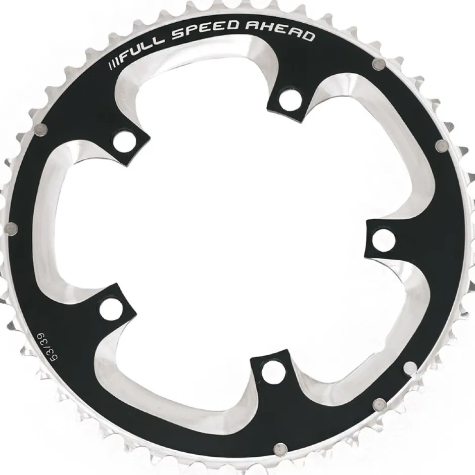Kettingbladen < FSA Super Road Chainring 130mm N-10/11 - black