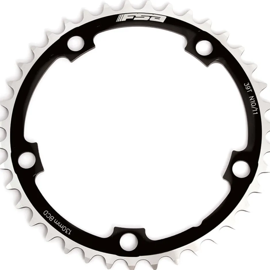 Kettingbladen < FSA Super Road Chainring 130mm N-10/11 - black