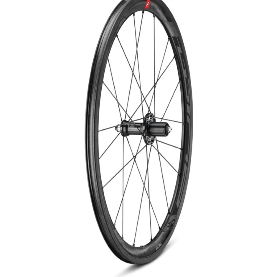 Wielen En Wielsets < Fulcrum Wind 40C - C17 Carbon Wheelset - Clincher - zwart
