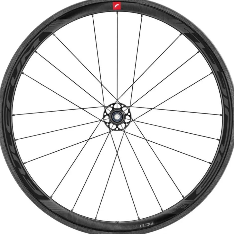 Wielen En Wielsets < Fulcrum Wind 40C - C17 Carbon Wheelset - Clincher - zwart