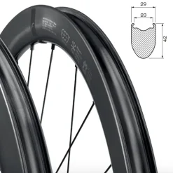 Wielen En Wielsets < Fulcrum Wind 42 DB Wielset - 28" | Carbon | 2-Way Fit | AFS - 12x100mm | 12x142mm - XDR