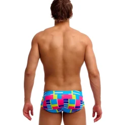 Funky Trunks Classic Eco Trunks Zwembroek Heren - Blok Tok