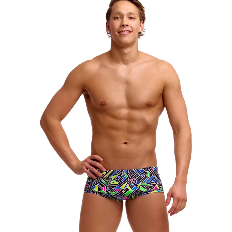 Zwembroeken & Bikini'S < Funky Trunks Caic Eco Trunk Zwebroek Heren - Bit Of Peace