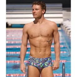 Zwembroeken & Bikini'S < Funky Trunks Caic Eco Trunk Zwebroek Heren - Bit Of Peace