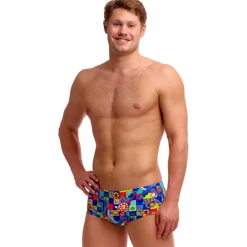 Funky Trunks Classic Eco Trunks Zwembroek Heren - Bored Games