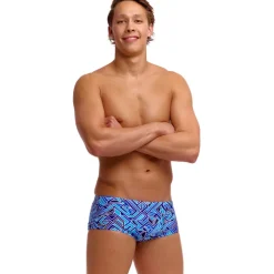Funky Trunks Classic Eco Trunks Zwembroek Heren - Blue Bits