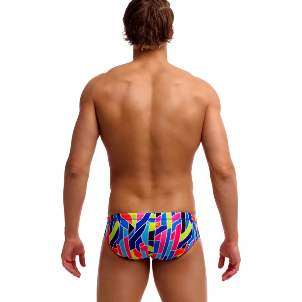 Funky Trunks Classic Eco Zwembroek heren - Fault Lines