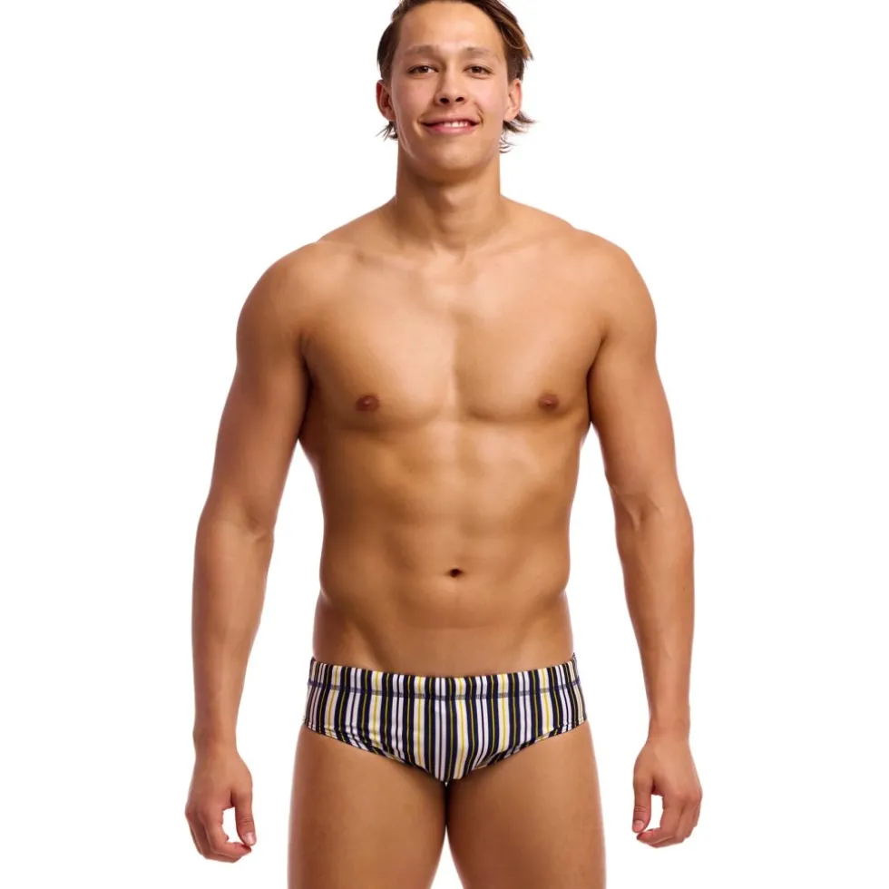 Funky Trunks Classic Eco Zwembroek heren - Admiralty Stripe