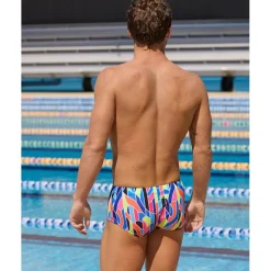 Funky Trunks Classic Eco Trunks Zwembroek Heren - Fault Lines
