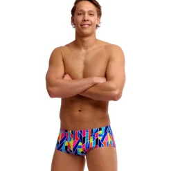 Funky Trunks Classic Eco Trunks Zwembroek Heren - Fault Lines