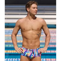 Funky Trunks Classic Eco Trunks Zwembroek Heren - Fault Lines