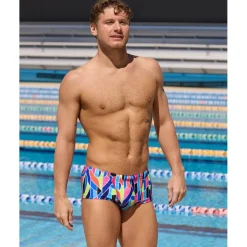 Funky Trunks Classic Eco Trunks Zwembroek Heren - Fault Lines