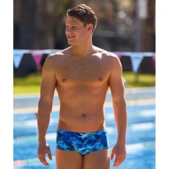 Funky Trunks Sidewinder Eco Trunks Zwembroek Heren - Storm Chaser