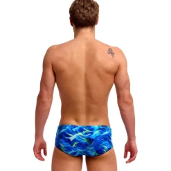 Funky Trunks Sidewinder Eco Trunks Zwembroek Heren - Storm Chaser