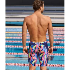Funky Trunks Training Eco Jammers Zwemkleding voor heren - Fault Lines