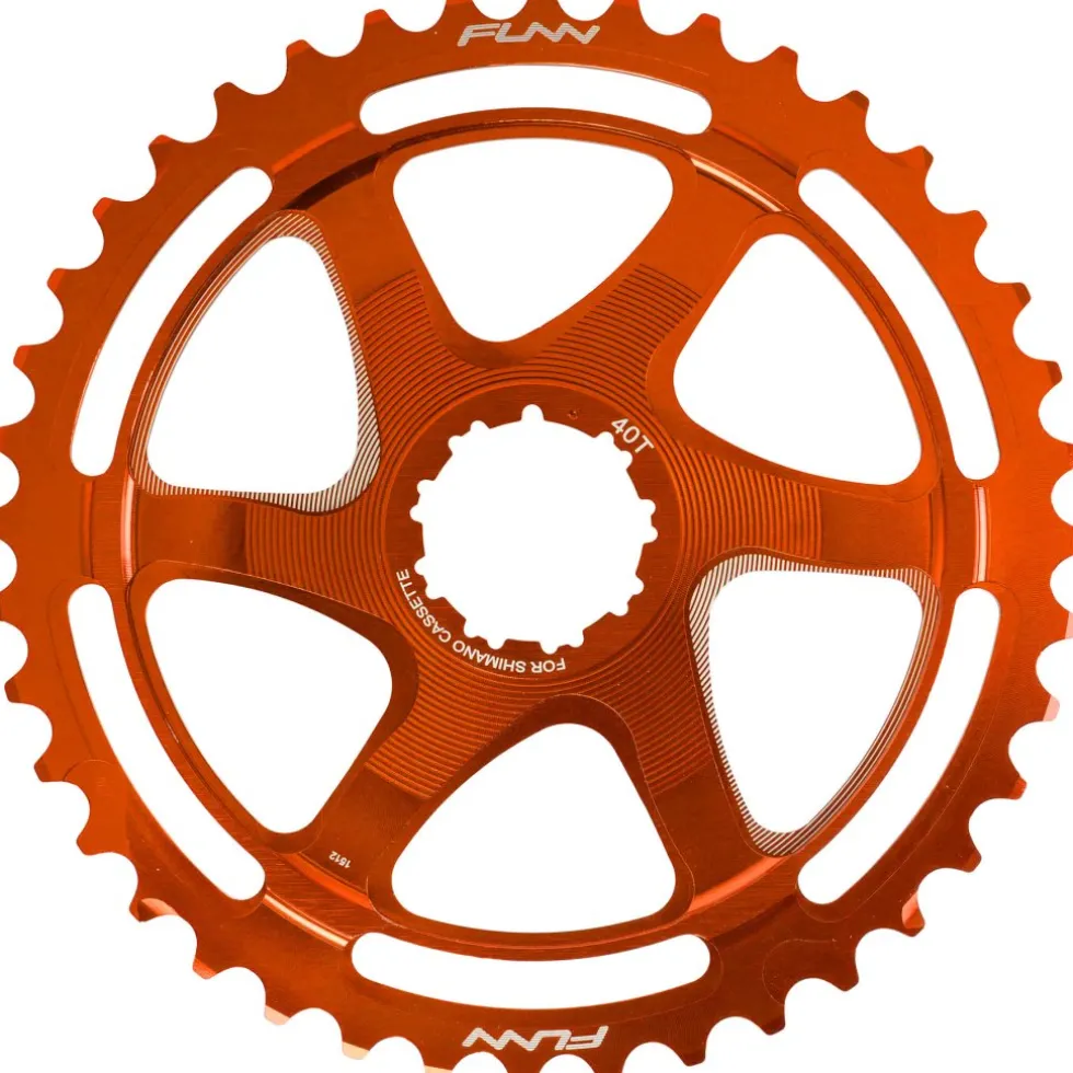 Funn Clinch Cassette-Uitbreiding - 10-voudig - Shimano - orange