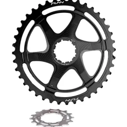 Tandwielen < Funn Clinch Cassette-Uitbreiding - 10-voudig - 40T met 16T Rondsel - zwart