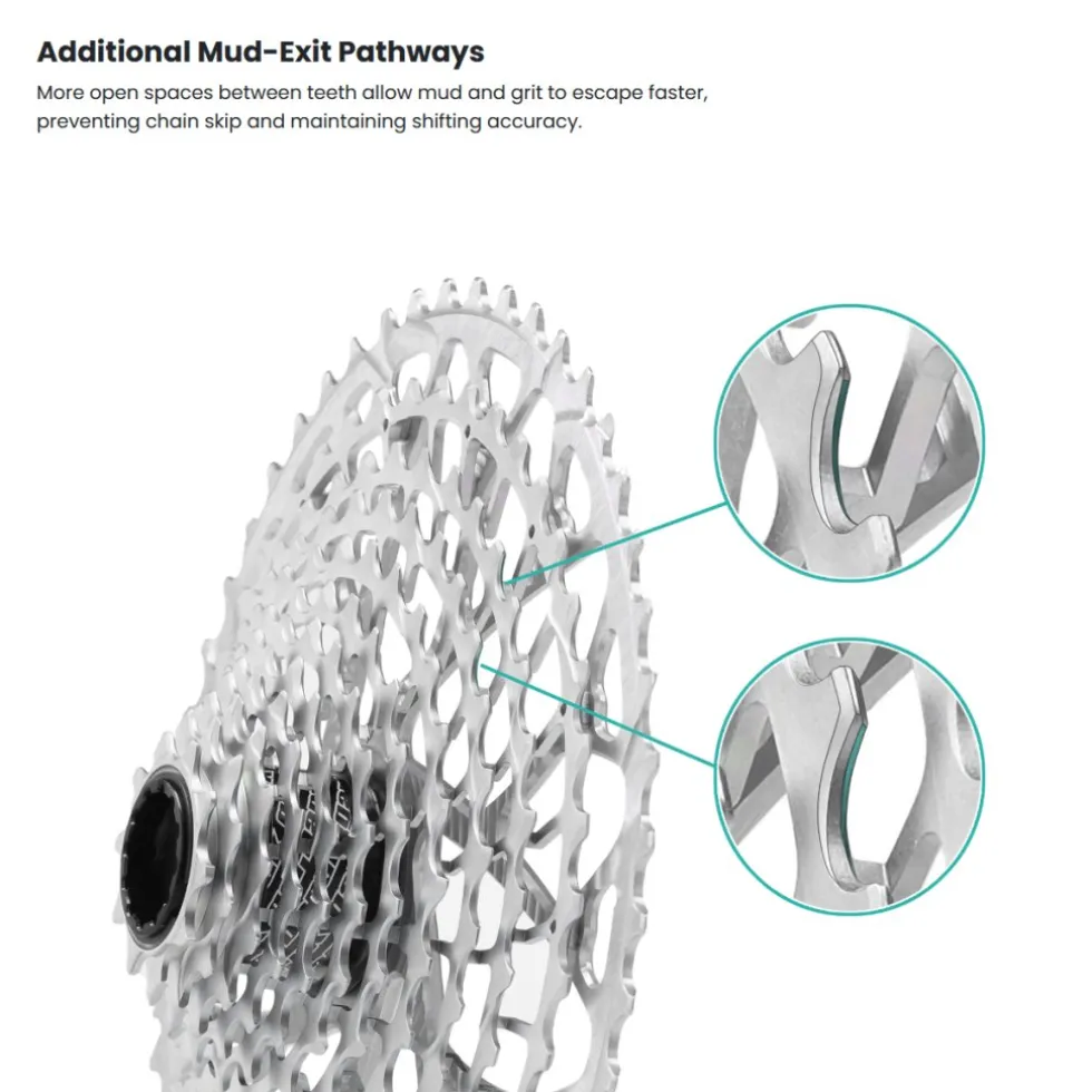 Garbaruk Cassette - Gravel | Gen 2.0 | XD/XDR | 12-voudig - groen