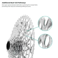 Garbaruk Cassette - Gravel | Gen 2.0 | XD/XDR | 12-voudig - zilver