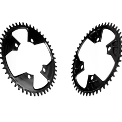 Garbaruk Chainring - 107 BCD / Round / Narrow-Wide - for SRAM AXS - Black