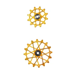 Garbaruk Derailleur Pulleys for Shimano 11-speed Rear Derailleurs with Garbaruk Cage (Pair) - 11T + 16T