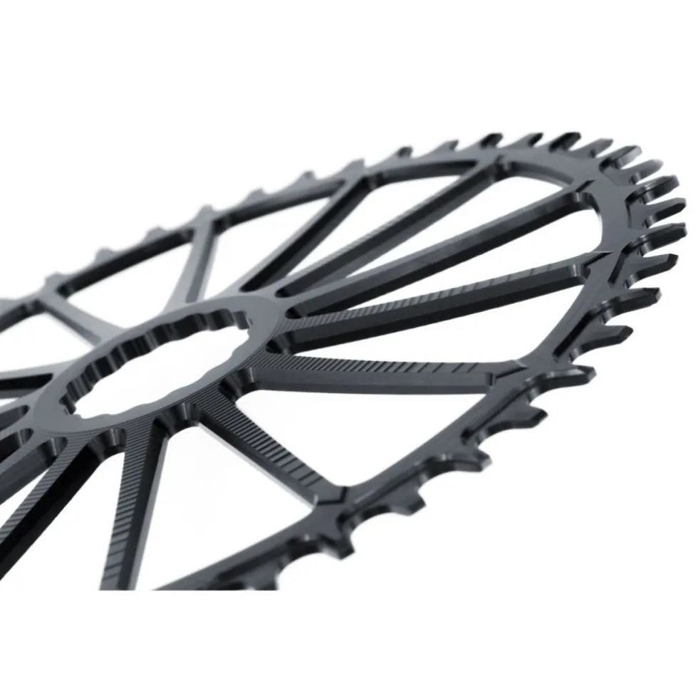 Garbaruk Road/CX/Gravel Chainring - Direct Mount / Round / Narrow-Wide - for Easton Cinch - black