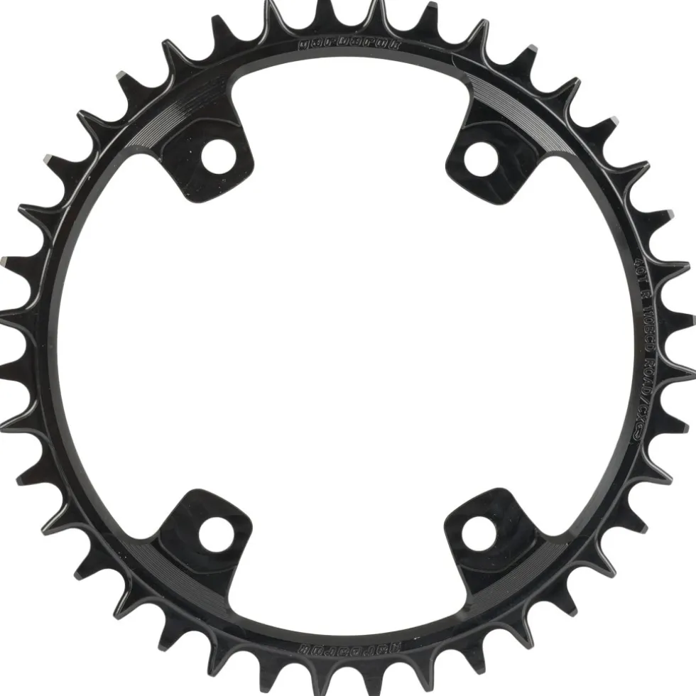 Garbaruk Road/CX/Gravel Kettingblad - 110 mm / Rond / Narrow-Wide - voor Shimano GRX - zwart