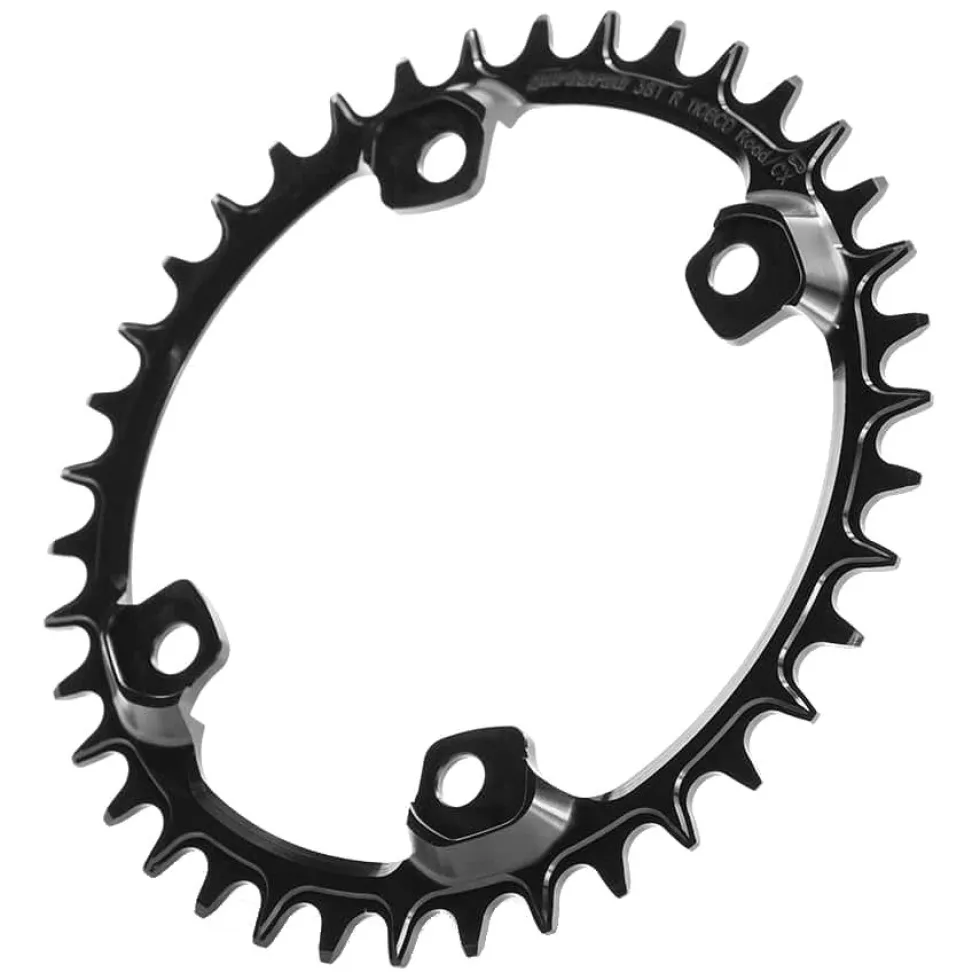 Garbaruk Road/CX/Gravel Kettingblad - 110 mm / Rond / Narrow-Wide - voor Shimano GRX - zwart