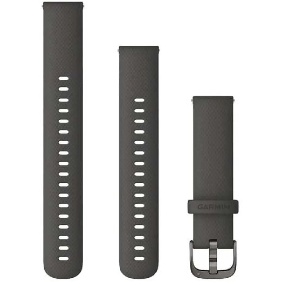 Garmin Bandjes met Snelsluiting 18mm - Siliconen