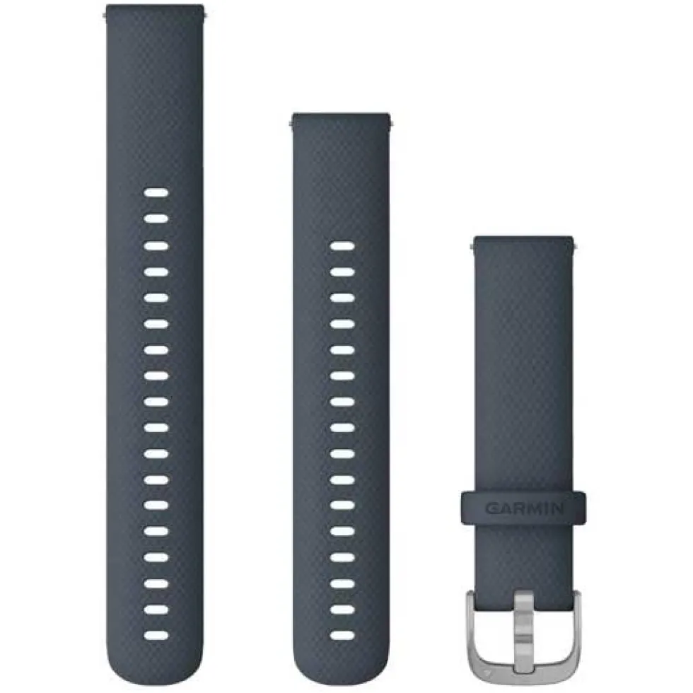 Garmin Bandjes met Snelsluiting 18mm - Siliconen