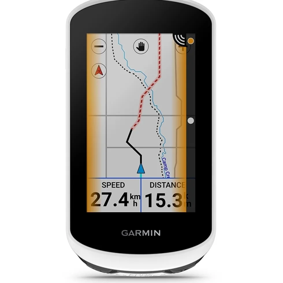 Garmin Edge Explore 2 Power Mount Bundle GPS Cycling Computer - wit