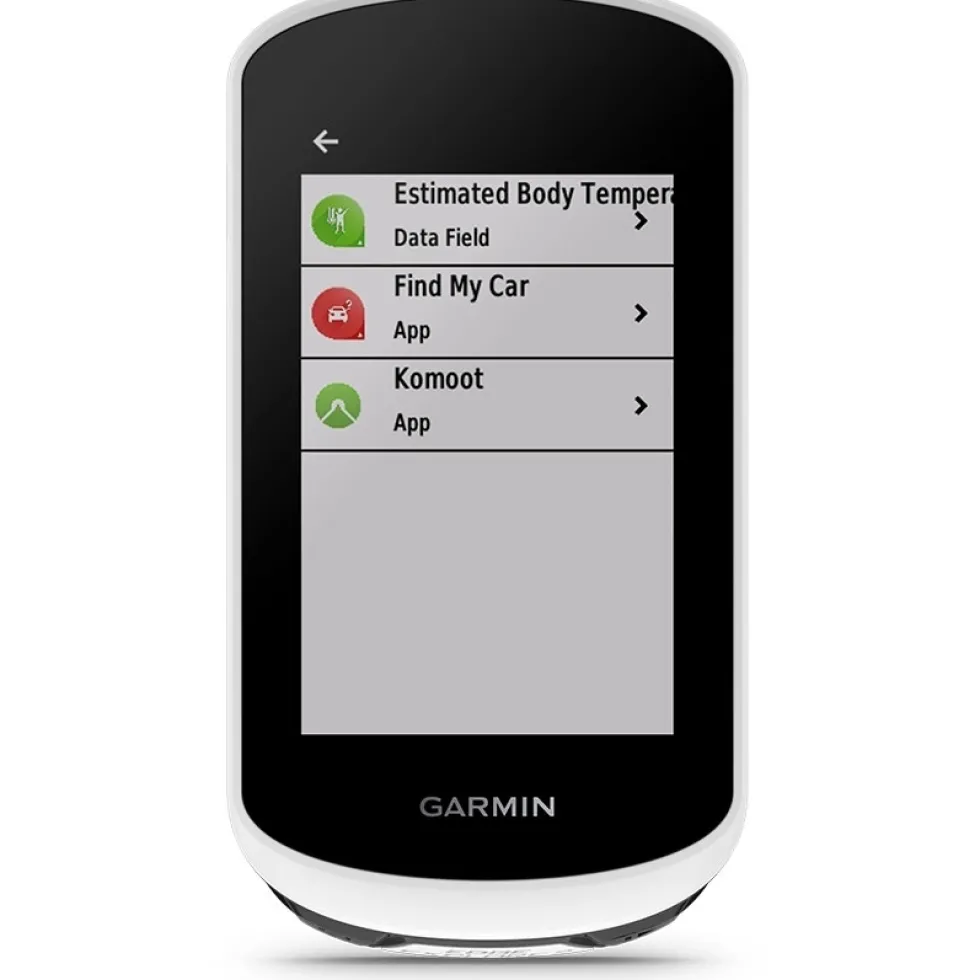 Garmin Edge Explore 2 Power Mount Bundle GPS Cycling Computer - wit